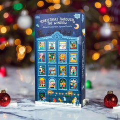 Professor Puzzle Christmas Through The Window Jigsaw Advent Calendar