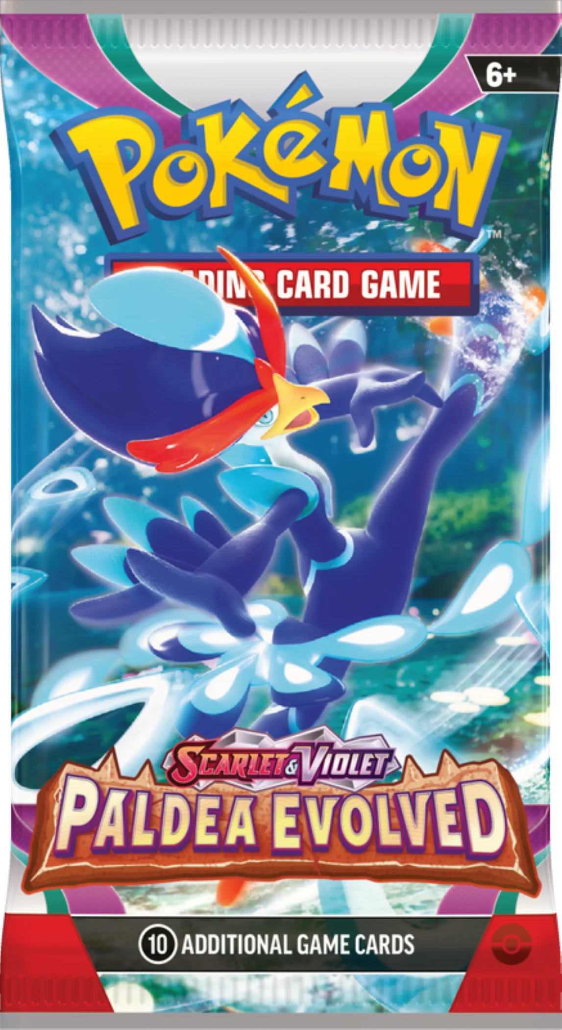 Pokemon Trading Card Game Scarlet & Violet 2 Paldea Evolved Booster Bundle 6 Booster Packs