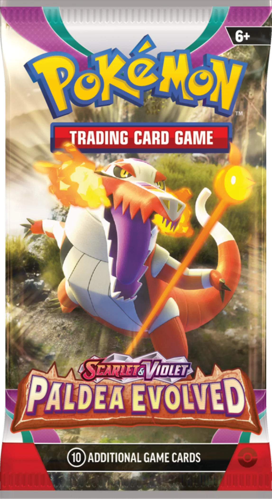 Pokemon Trading Card Game Scarlet & Violet 2 Paldea Evolved Booster Bundle 6 Booster Packs