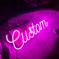 AKOLENM Custom Neon Sign, Customizable Neon Sign for Wall Decor, Personalized Neon Sign for Wedding Birthday Party Gifts Game Room Bar Shop Name